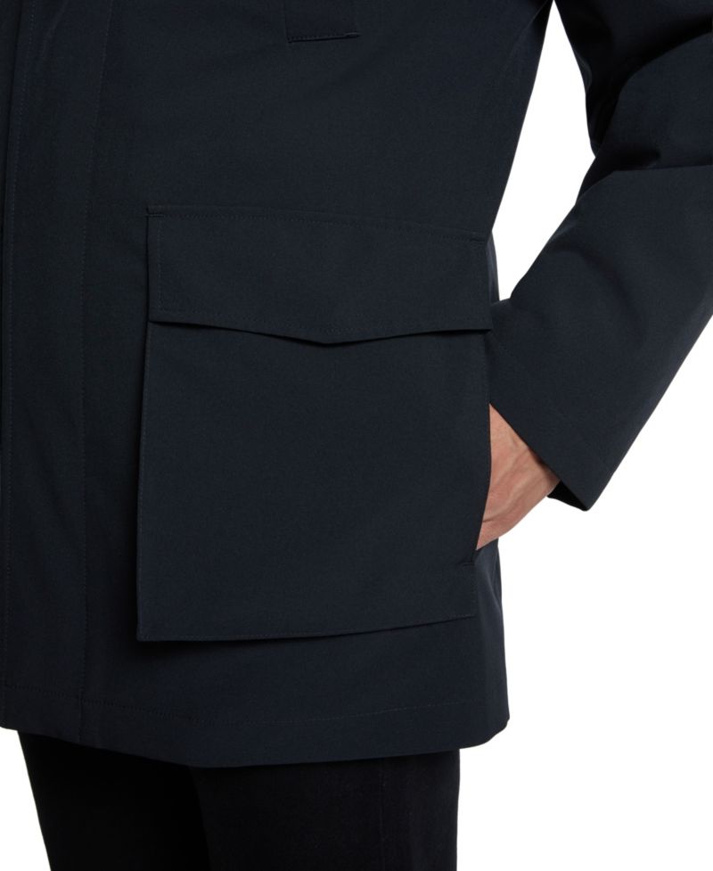 Men's Short Modern-Fit Rain Jacket