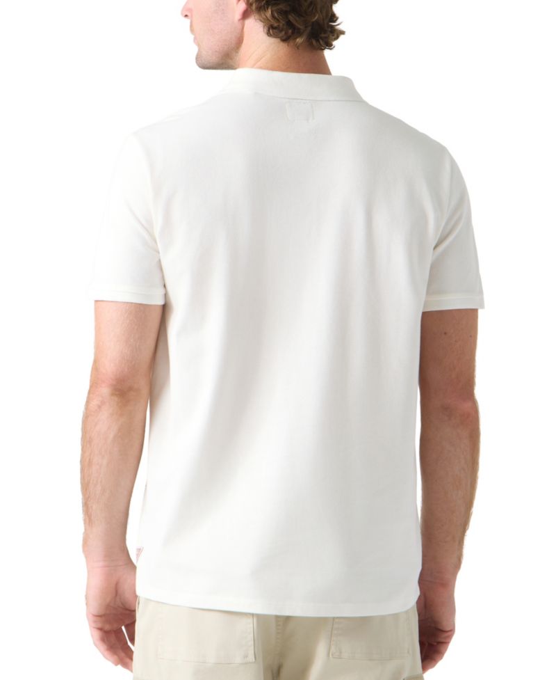 Men's Riley Tiger Embroidered Polo Shirt