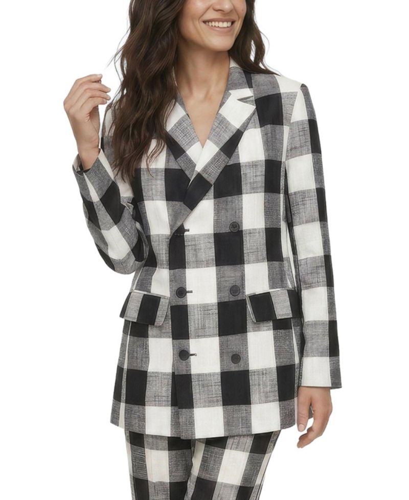 Women's Zena Double Breasted Check Jacket