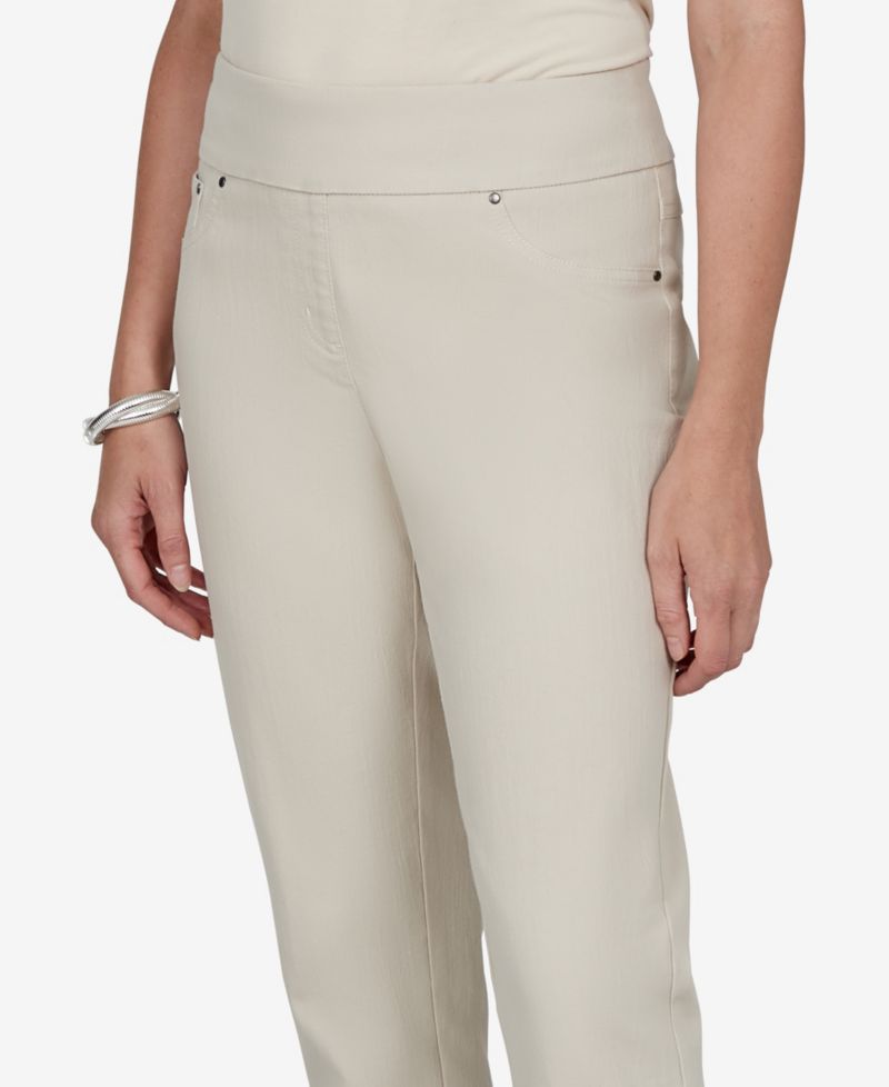 Petite Pull-On Ankle Pants