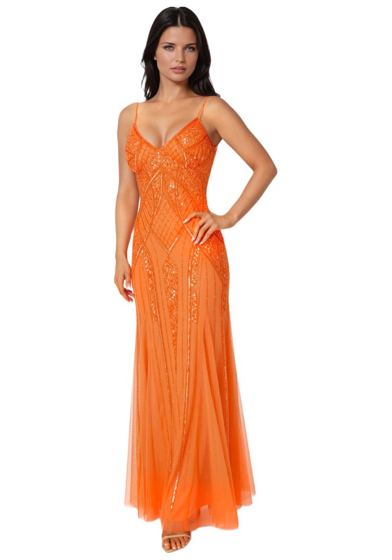 Women's Beaded Gown