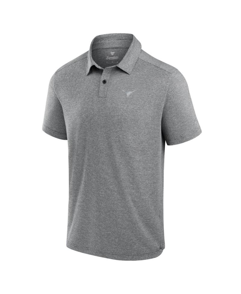 Men's Charcoal Texas Longhorns Performance Polo Shirt