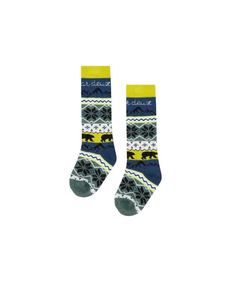Little and Big Boy Ski Socks