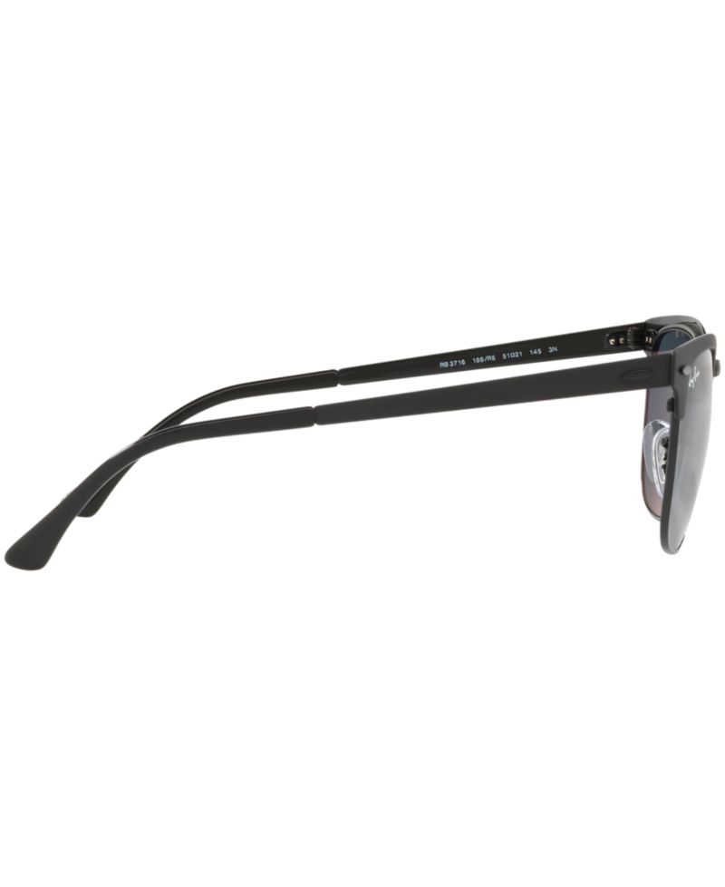 Sunglasses, RB3716 CLUBMASTER METAL