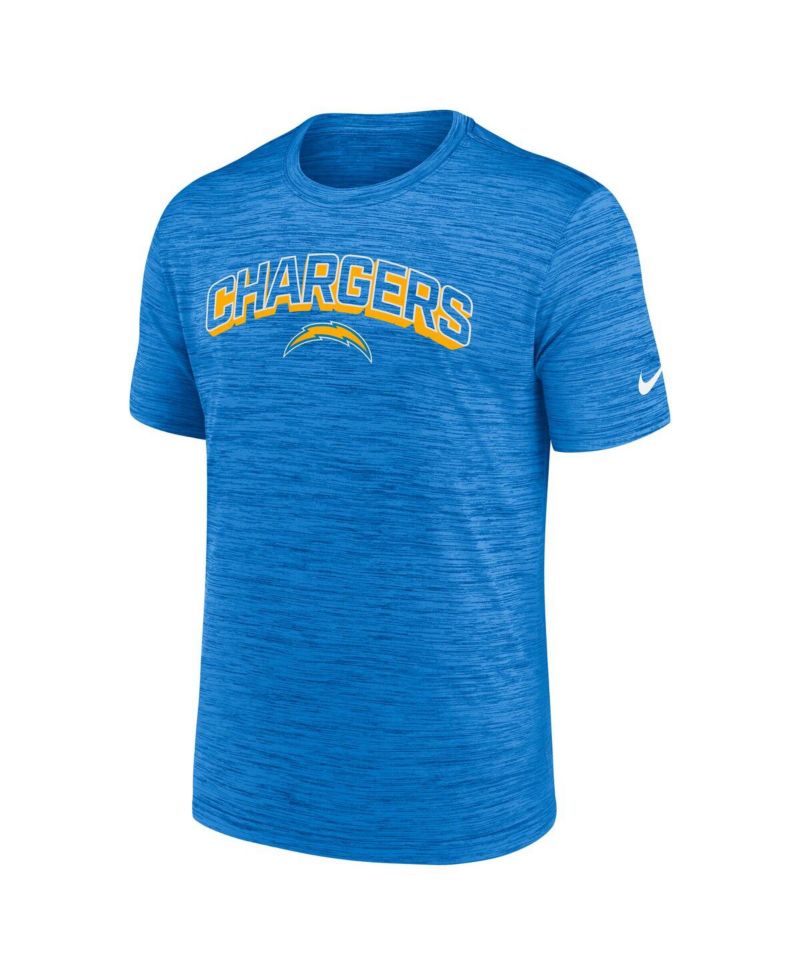 Men's Powder Blue Los Angeles Chargers Velocity Performance T-Shirt