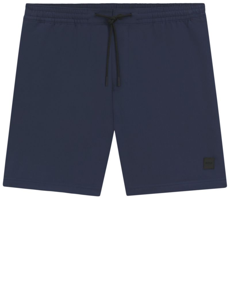 Men's Logo Badge Swim Shorts
