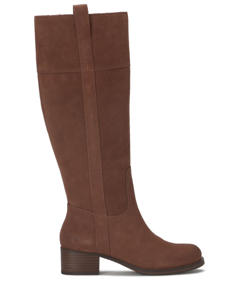Women's Hybiscus Knee High Riding Boots