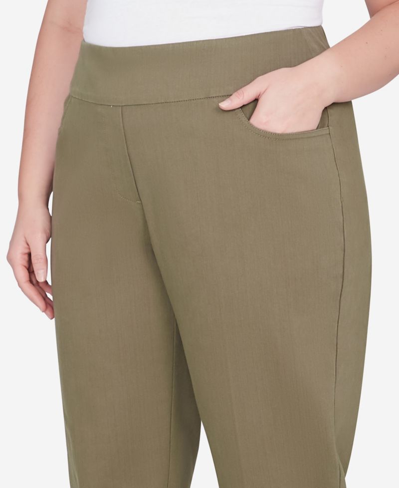 Plus Size Super Stretch Pull-On Pants