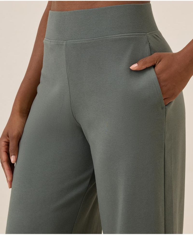 Women's Organic Cotton Airplane Wide Leg Pant - 29" Inseam