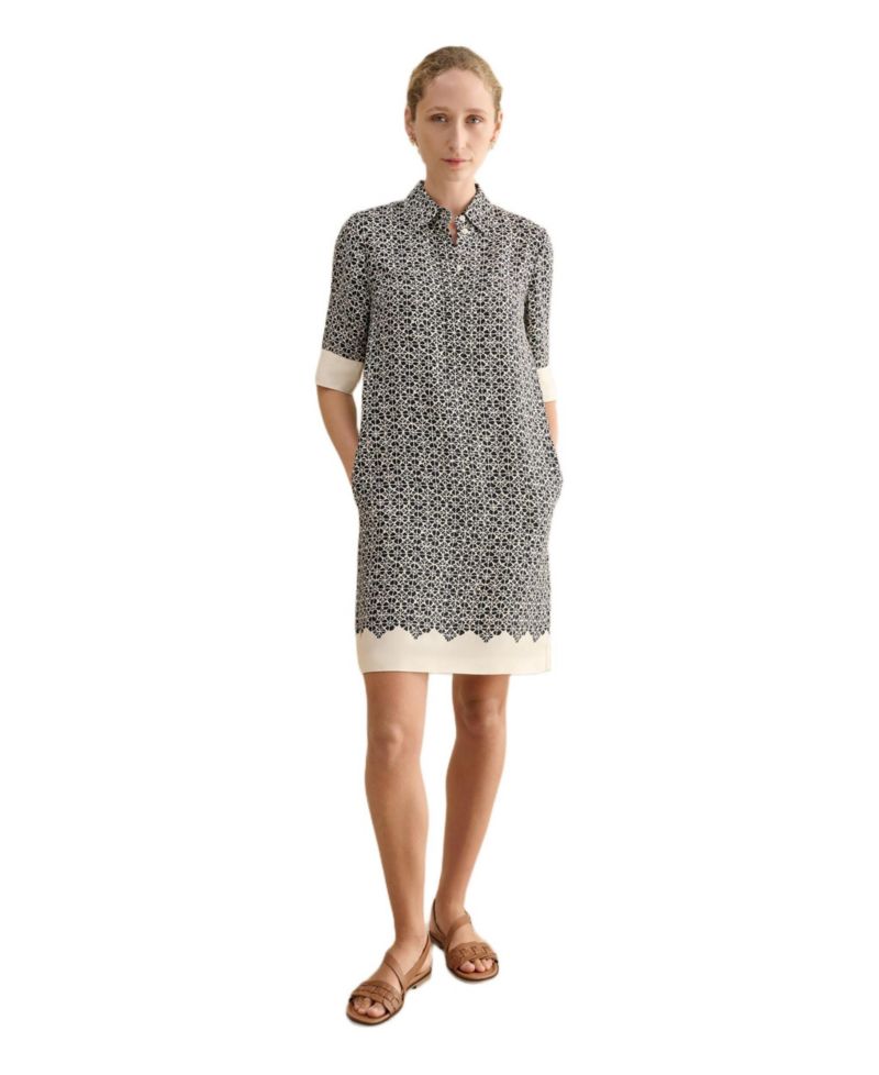 Women's Marciella 3/4 Sleeve Printed Mini Dress