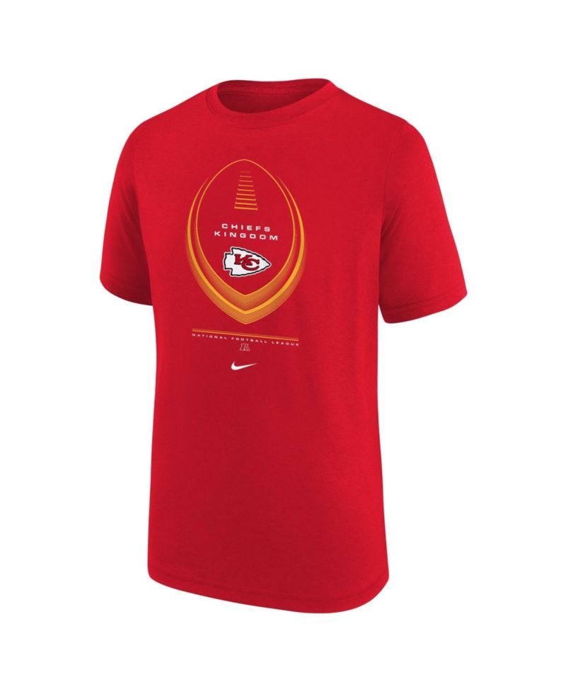 Big Boys and Girls Red Kansas City Chiefs Icon Legend Dri-FIT T-Shirt