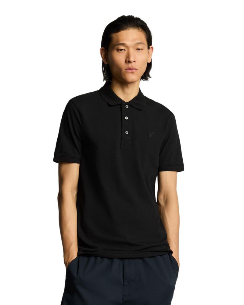 Men's Tonal Eagle Polo Shirt