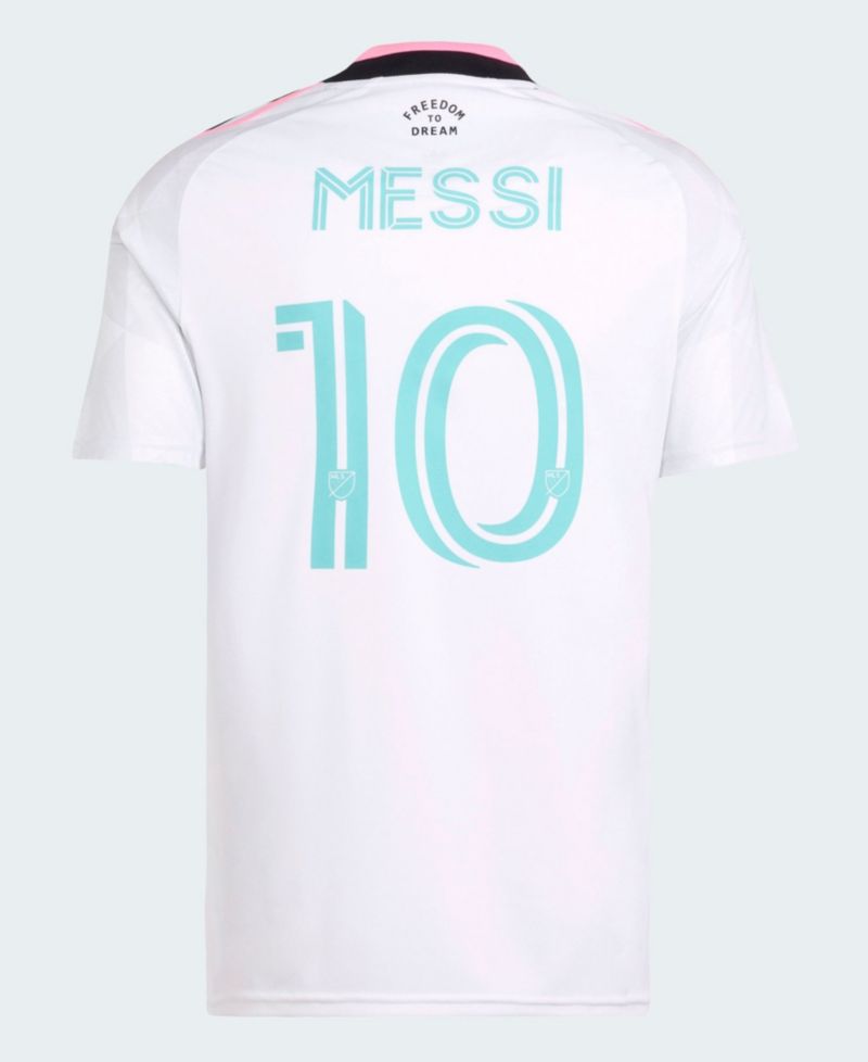 Men's Lionel Messi White Inter Miami CF 2026 Third Replica Jersey