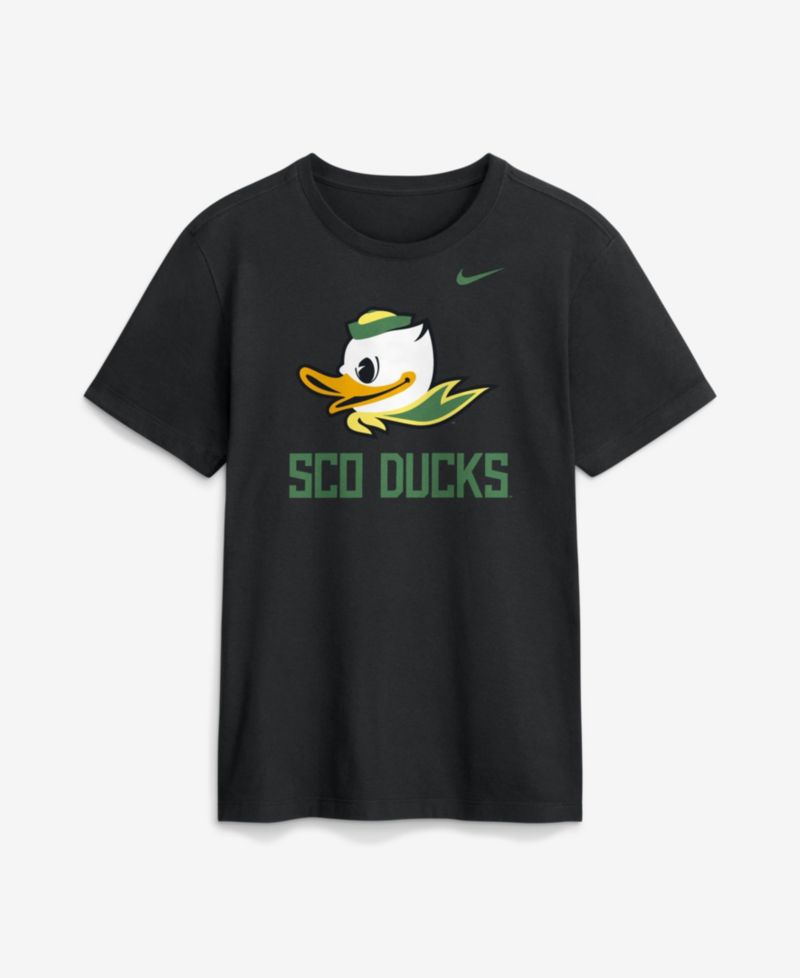 Men's Black Oregon Ducks Primetime Logo Mantra T-Shirt