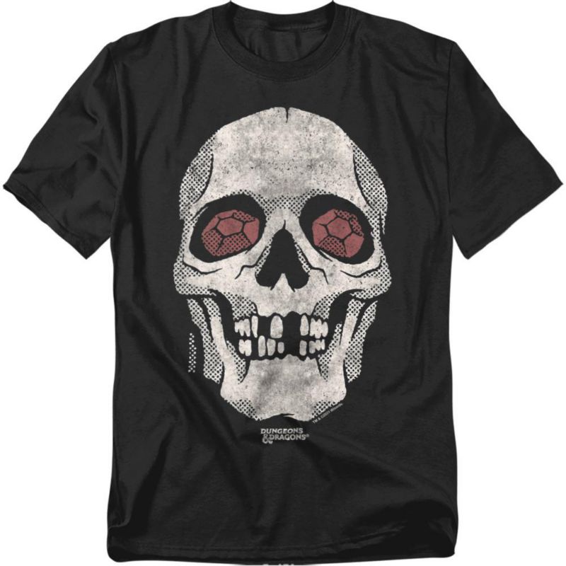 Men's Dungeons And Dragons Demi Lich Skull T-Shirt