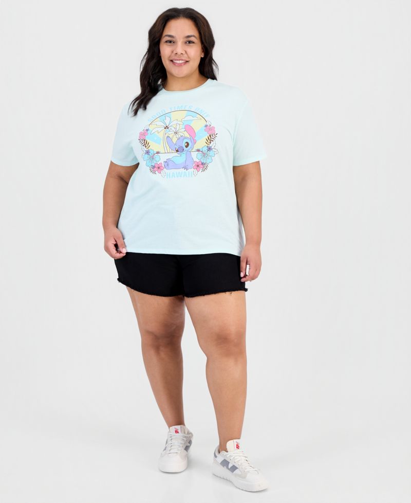 Trendy Plus Good Times Stitch Crewneck Tee
