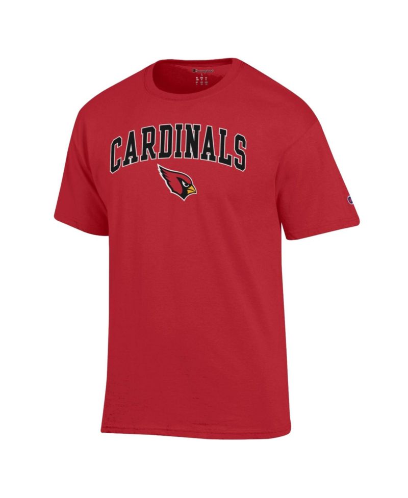 Men's Arizona Cardinals Arch Over Logo Relaxed-Fit T-Shirt