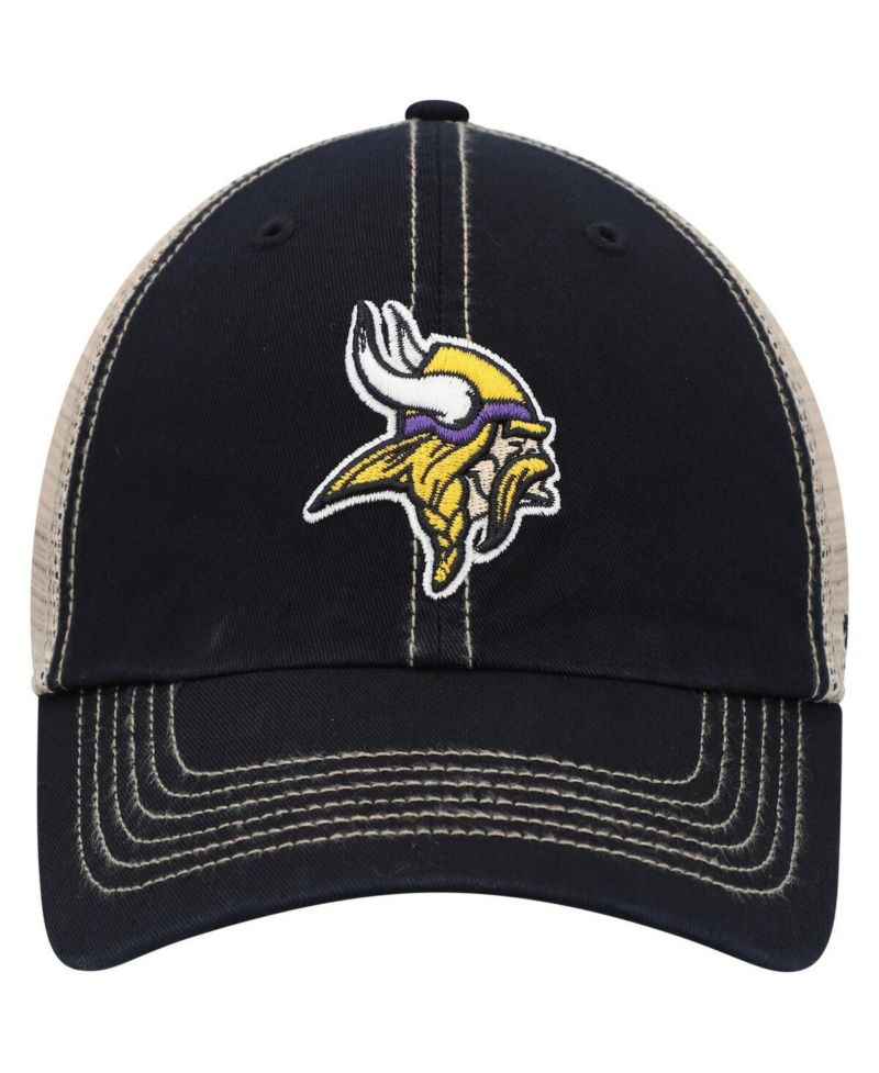 Men's Minnesota Vikings Trawler Trucker Clean Up Adjustable Hat