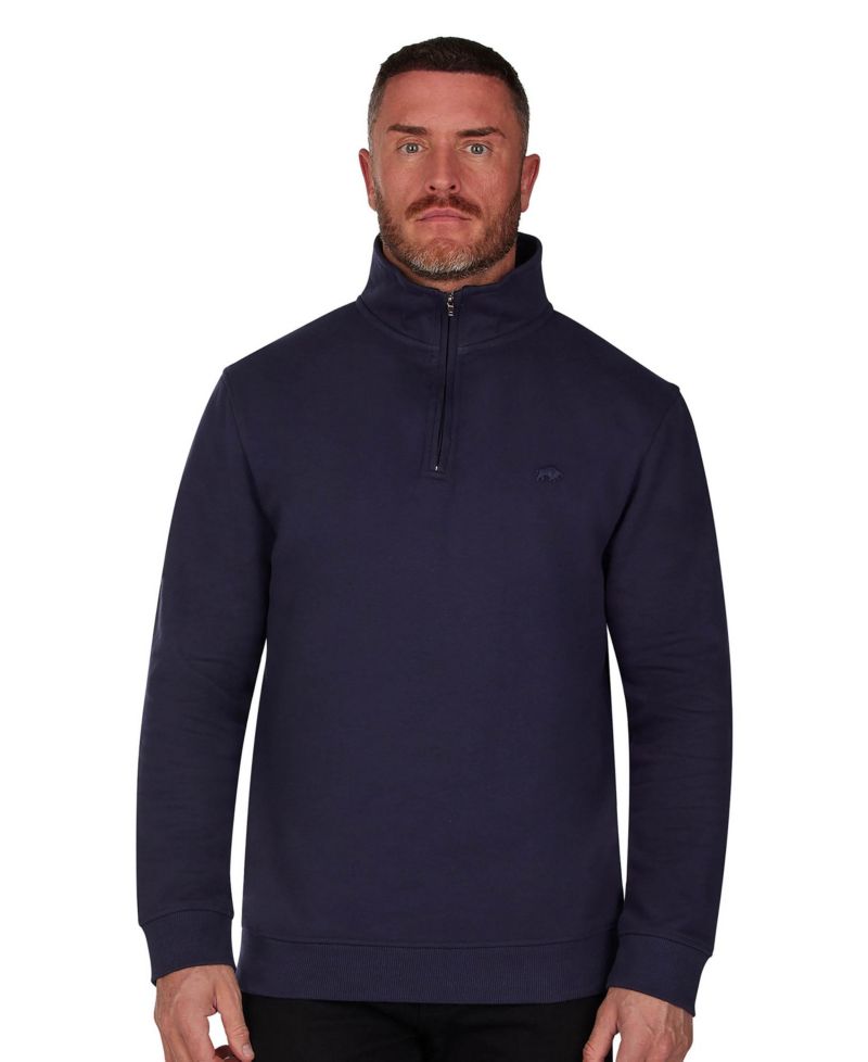Men's Jersey Quarter Zip Sweat