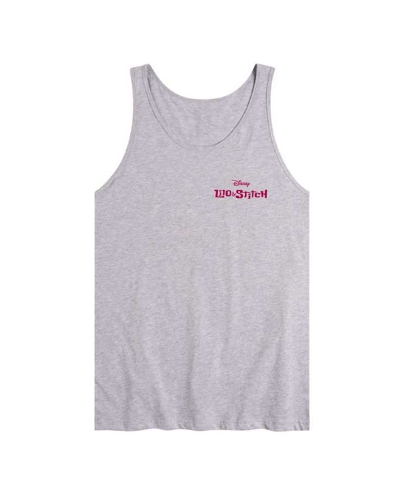 Men's Lilo and Stitch Ohana Records Graphic Tank Top