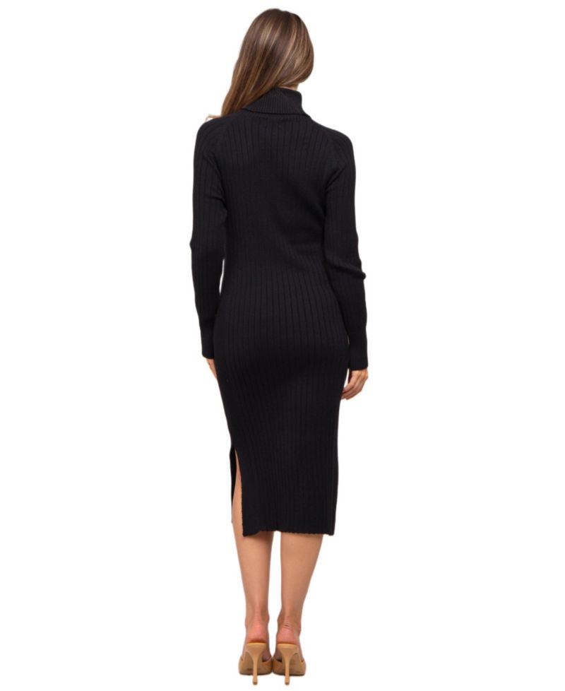 Women's Long Sleeve Sweater Dress