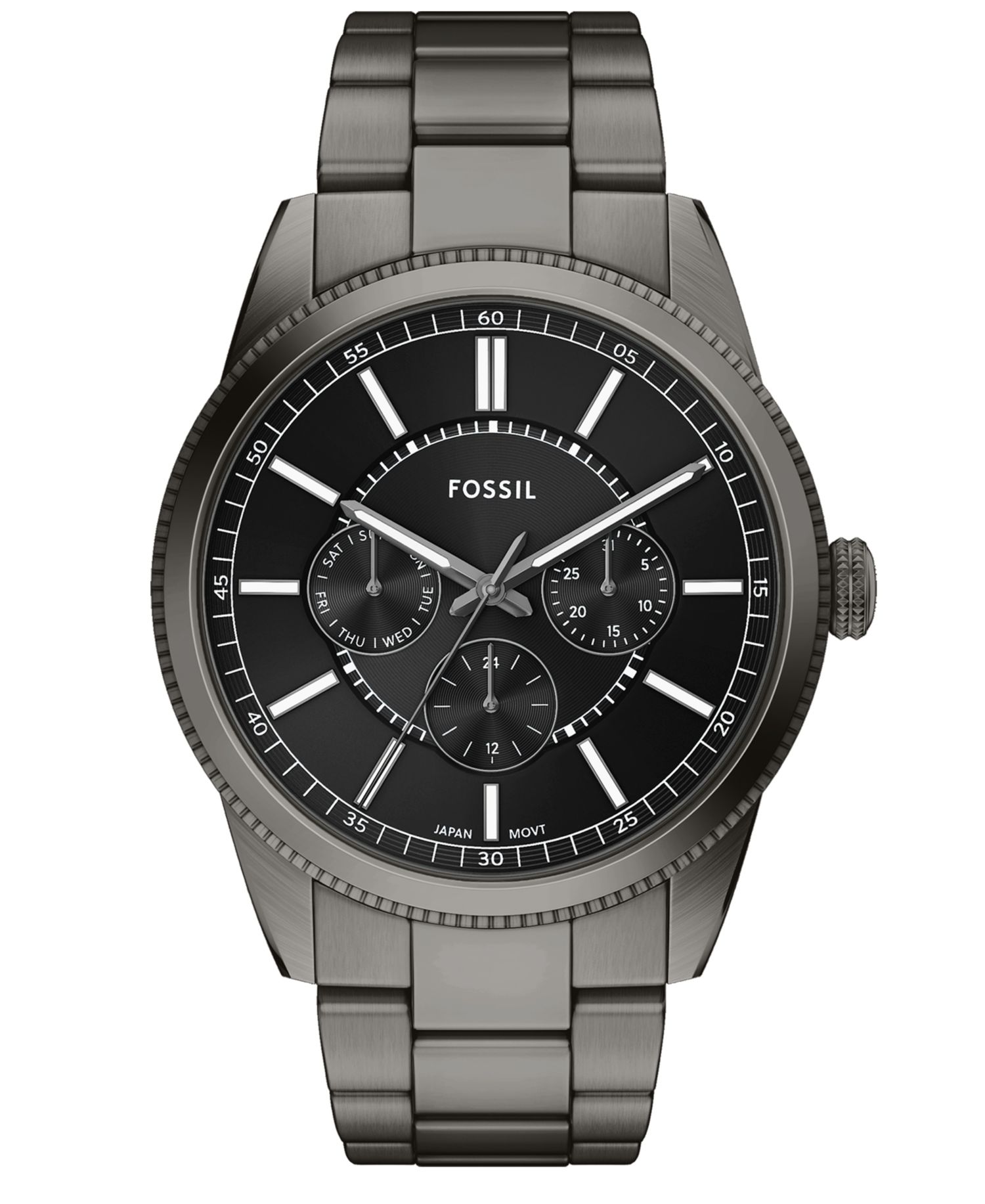 Мужские многофункциональные часы Pearson Gunmetal из нержавеющей стали, 42 мм