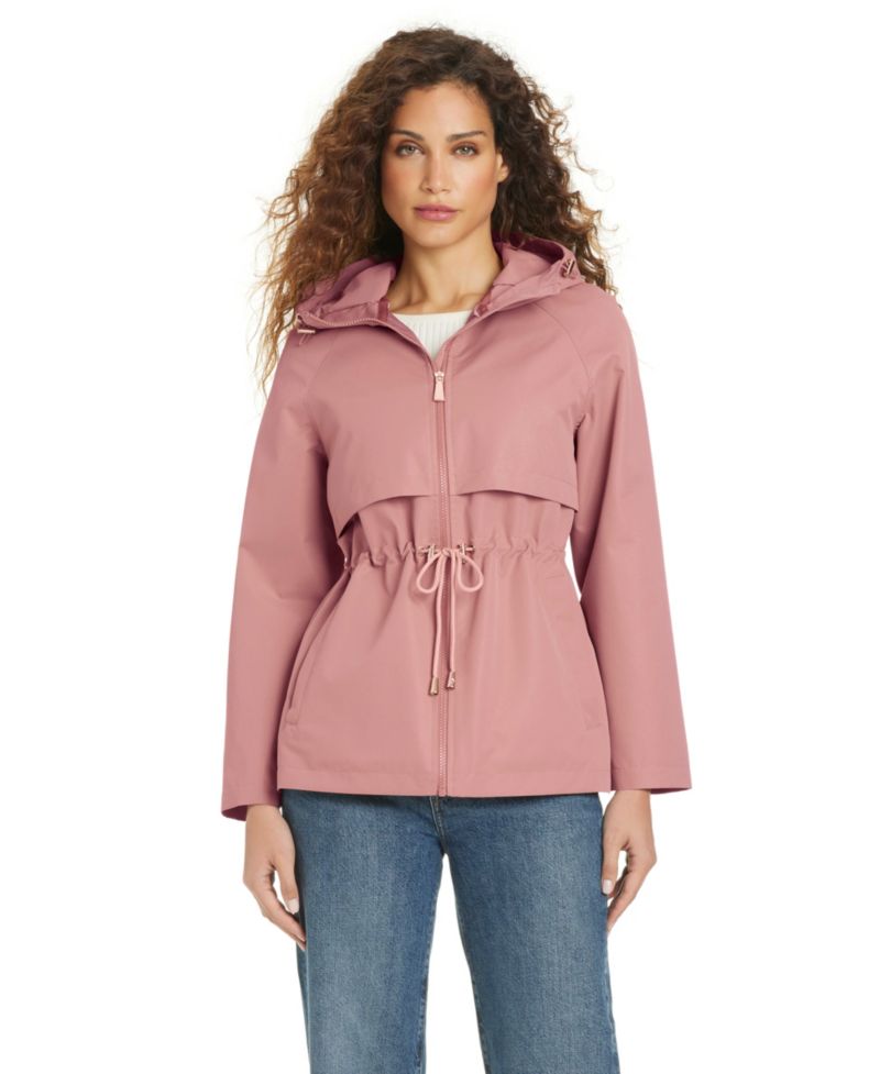 Women's Short Zip Up Anorak Coat, Created for Macy's