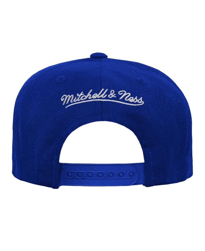 Big Boys and Girls Royal Buffalo Bills Head Coach Flat Brim Snapback Hat