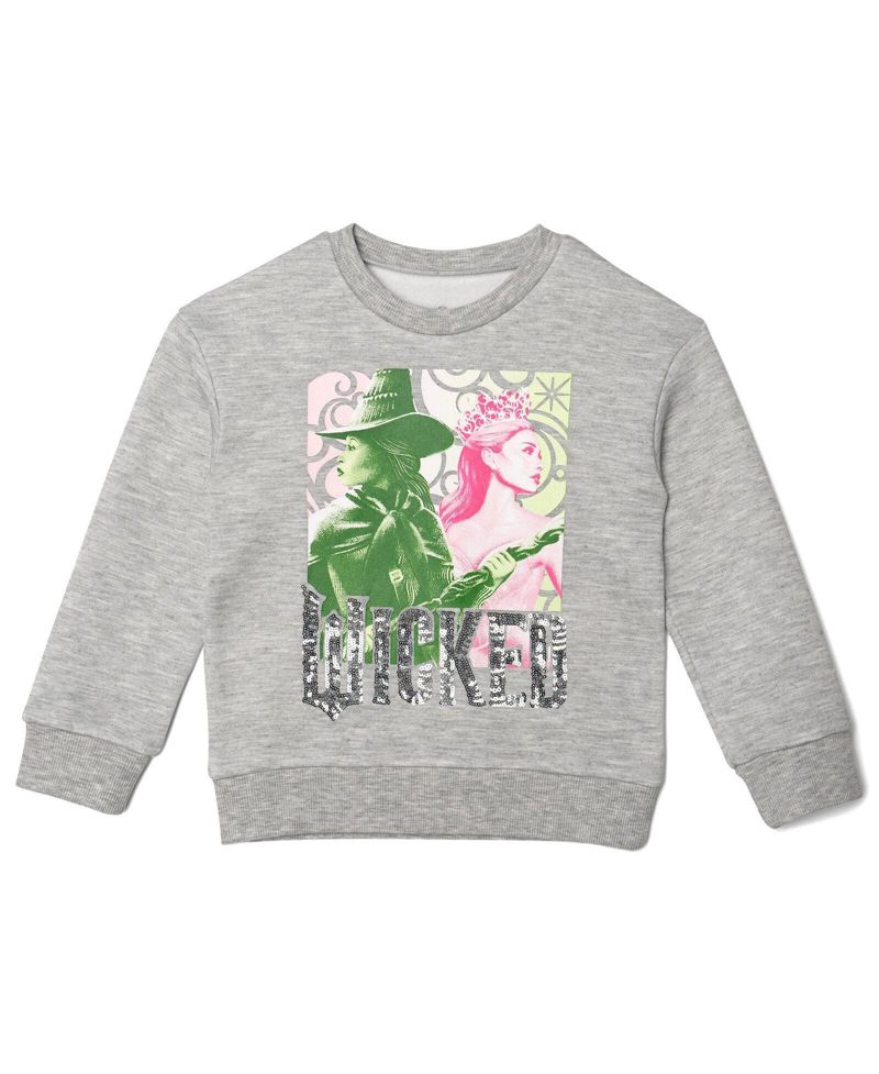 Girl's (5-12) Loungewear Two-Piece Sweatshirt and Pants Set