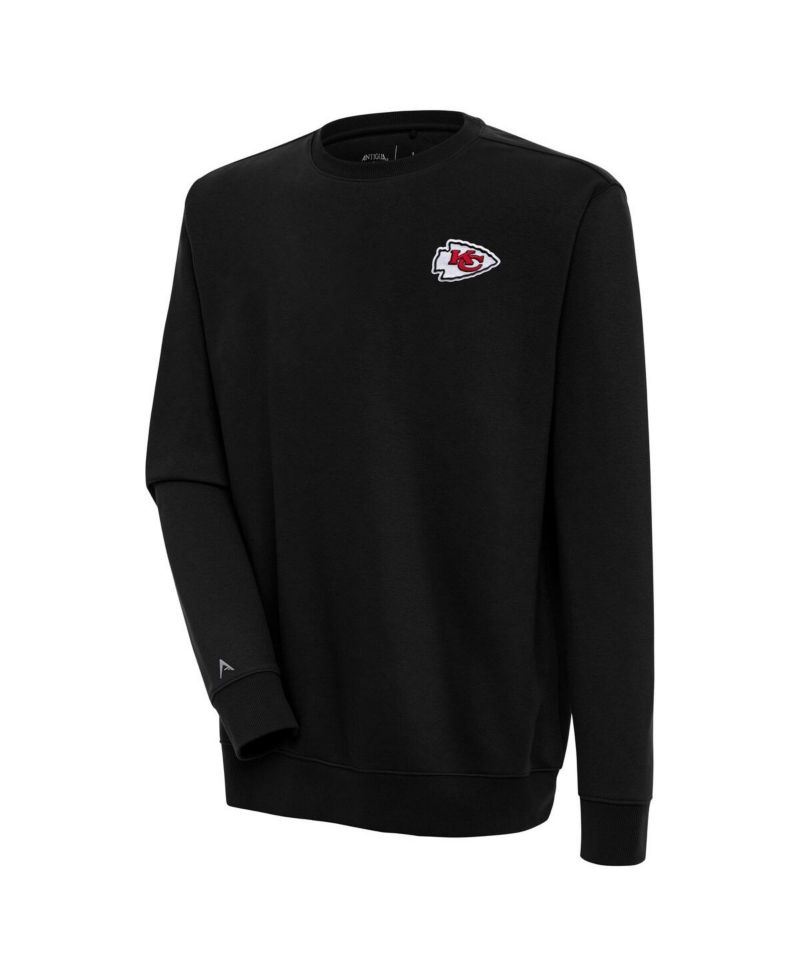 Men's Black Kansas City Chiefs Victory Pullover
