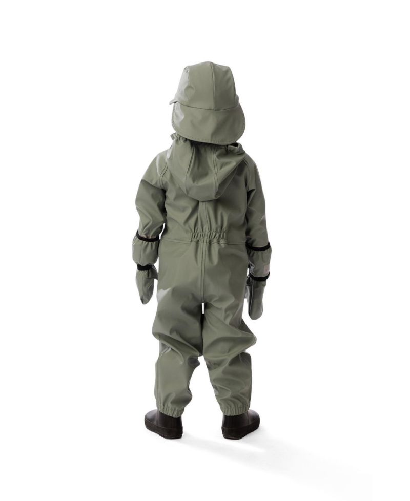 Baby Unisex ( 12 M to 24 M ) Rain One Piece Sage