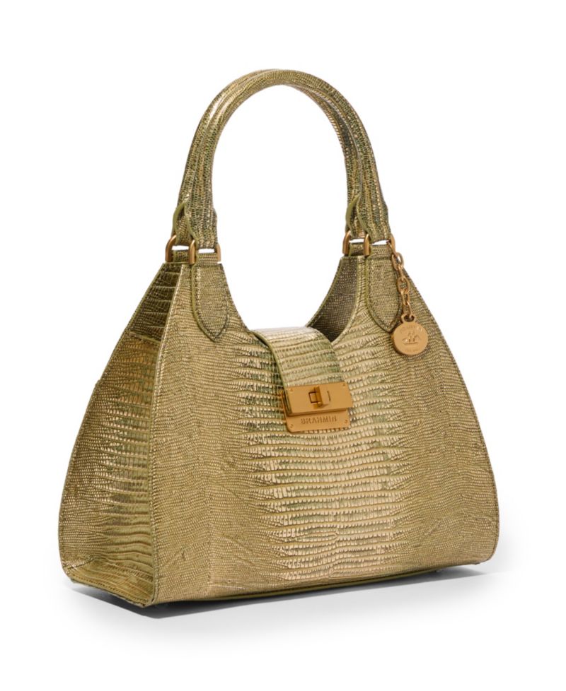 Adrian Bachata Small Leather Satchel Handbag