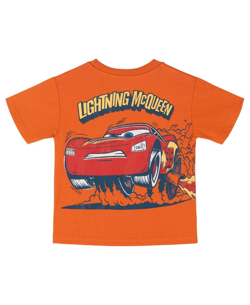 Toddler Boys (2T-4T) Racing 2-Piece T-Shirt and Shorts Set