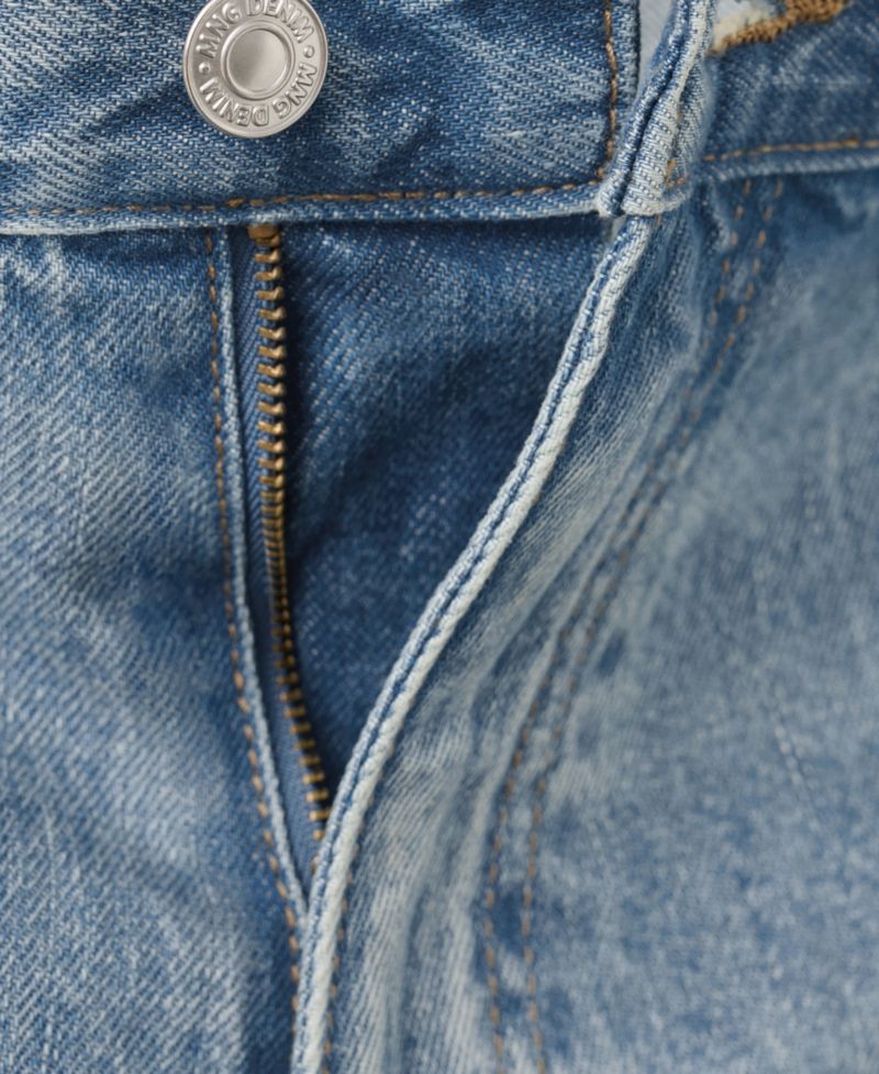 Men's Straight-Fit Denim 8.86" Bermuda Shorts