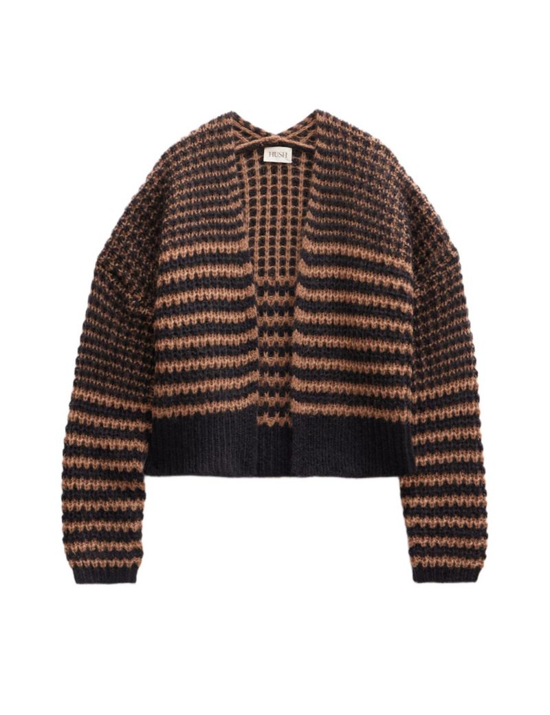 Women's Skye Wool Blend Stripe Cardigan