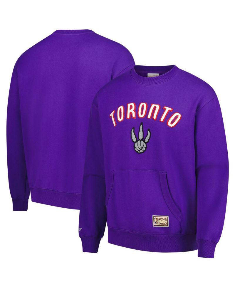 Men's Purple Toronto Raptors Nights Pullover Sweatshirt