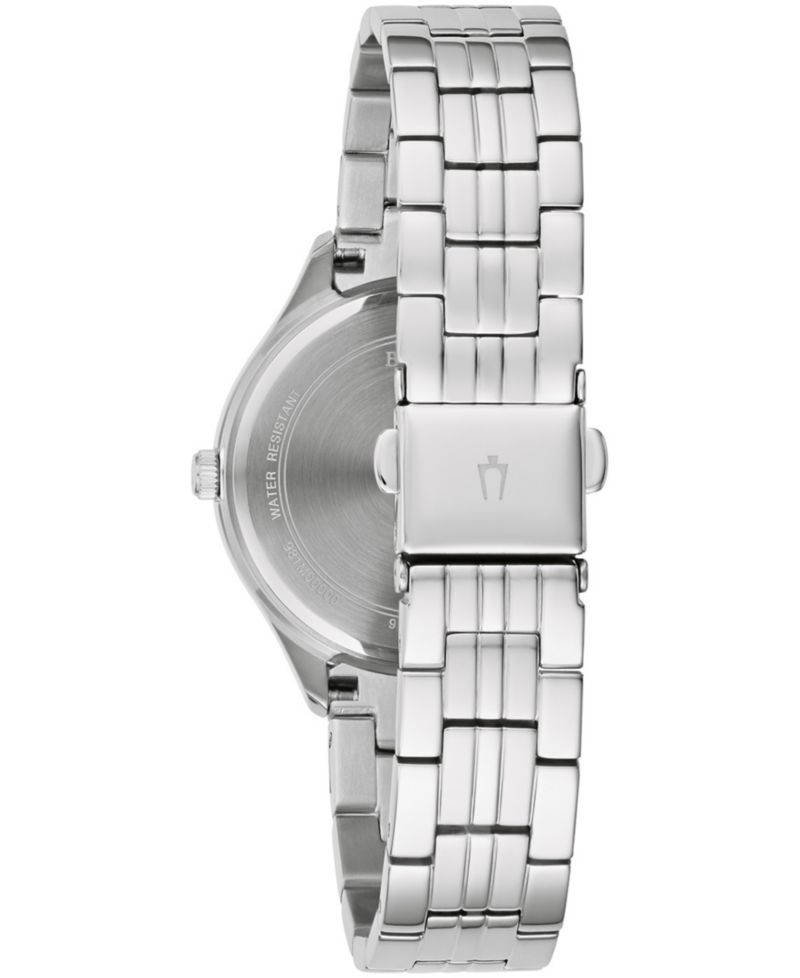 Women's Crystal Stainless Steel Bracelet Watch 32mm