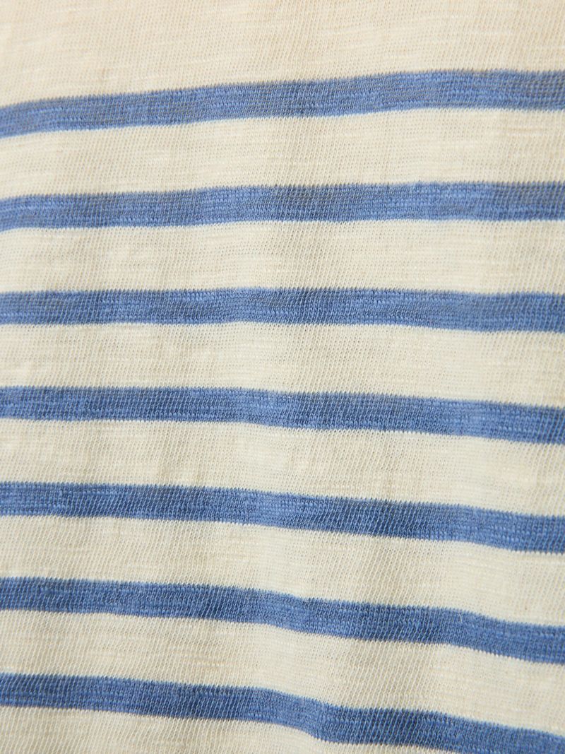 Women's Stripe Sleeve T-shirt