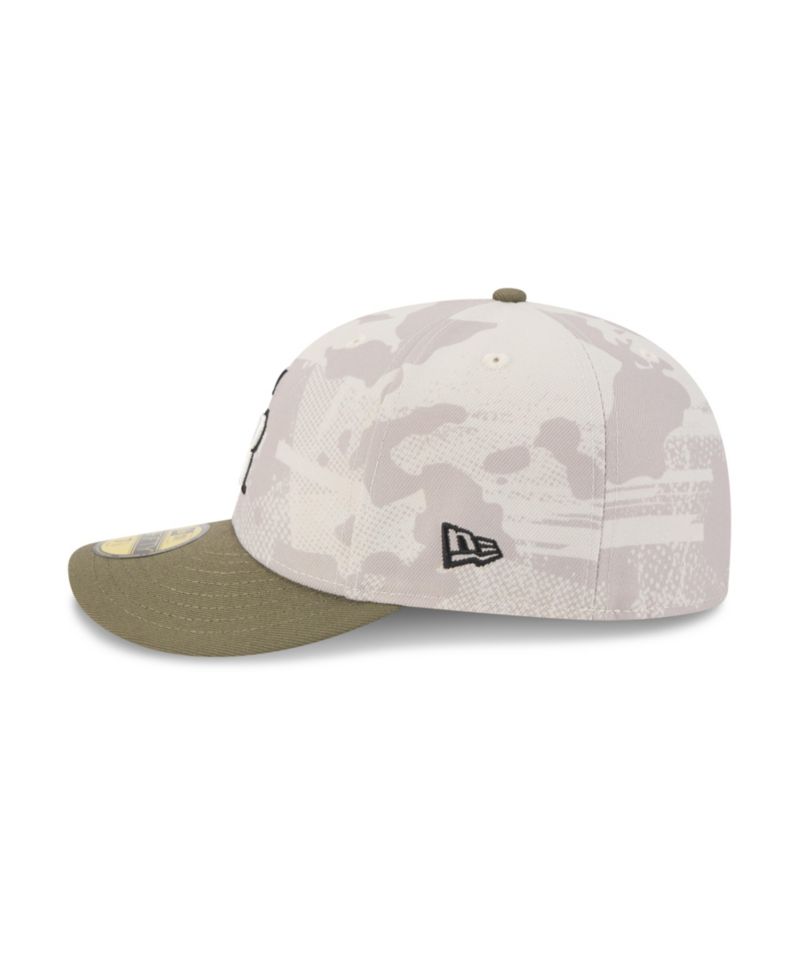 Men's Light Beige/Olive Colorado Rockies 2025 Armed Forces Day 59FIFTY Fitted Hat