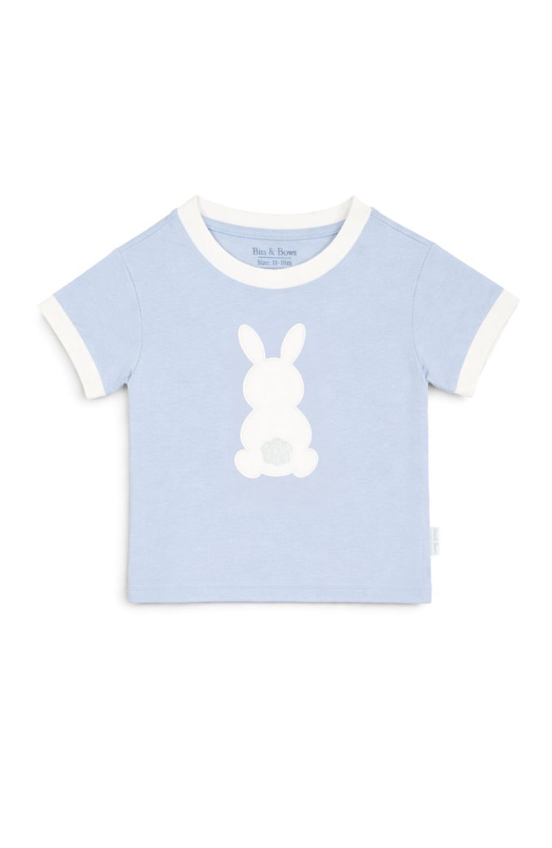 Little Boys Little/Big Cottontail Bunny T-Shirt