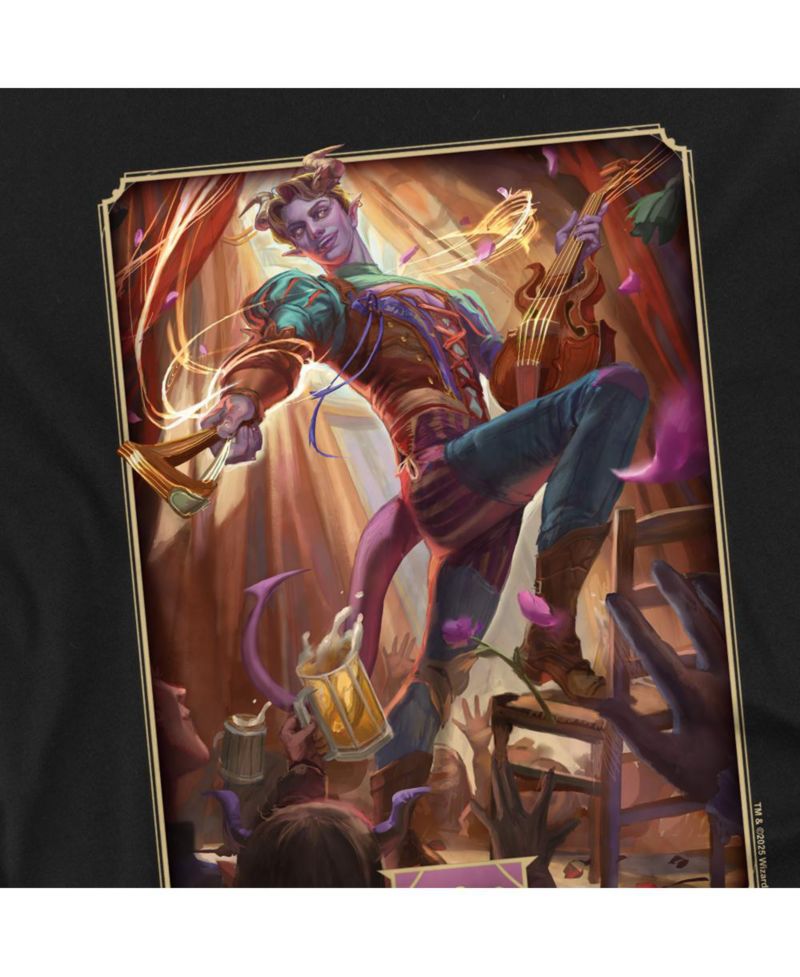 Big & Tall Dungeons And Bard Key Art T-Shirt