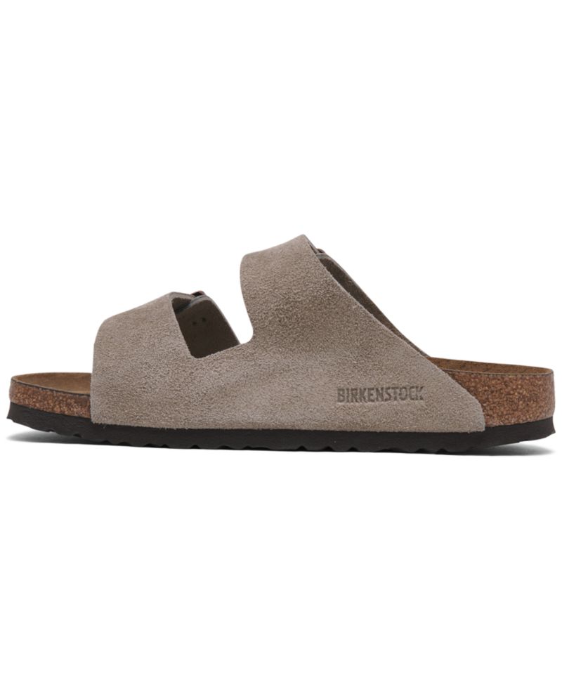 Women's Arizona Soft Footbed Suede Leather Sandals from Finish Line