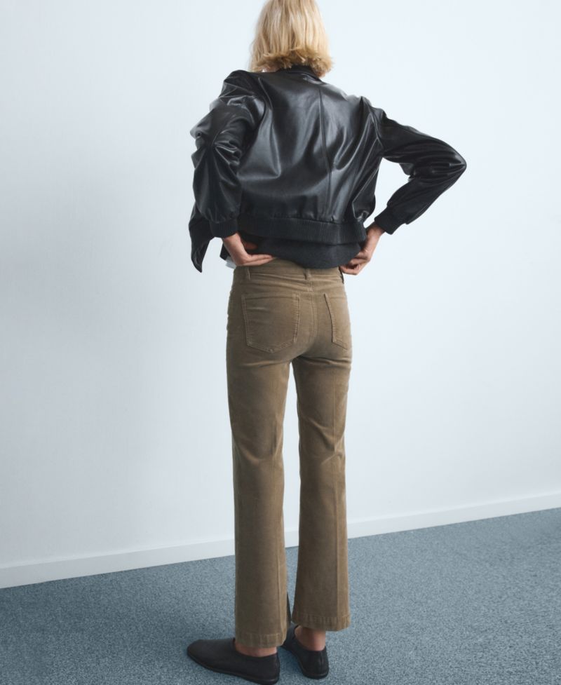 Women's Corduroy Flared Jeans