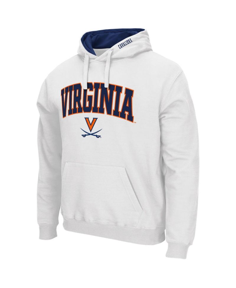 Men's Virginia Cavaliers Arch and Logo 3.0 Pullover Hoodie