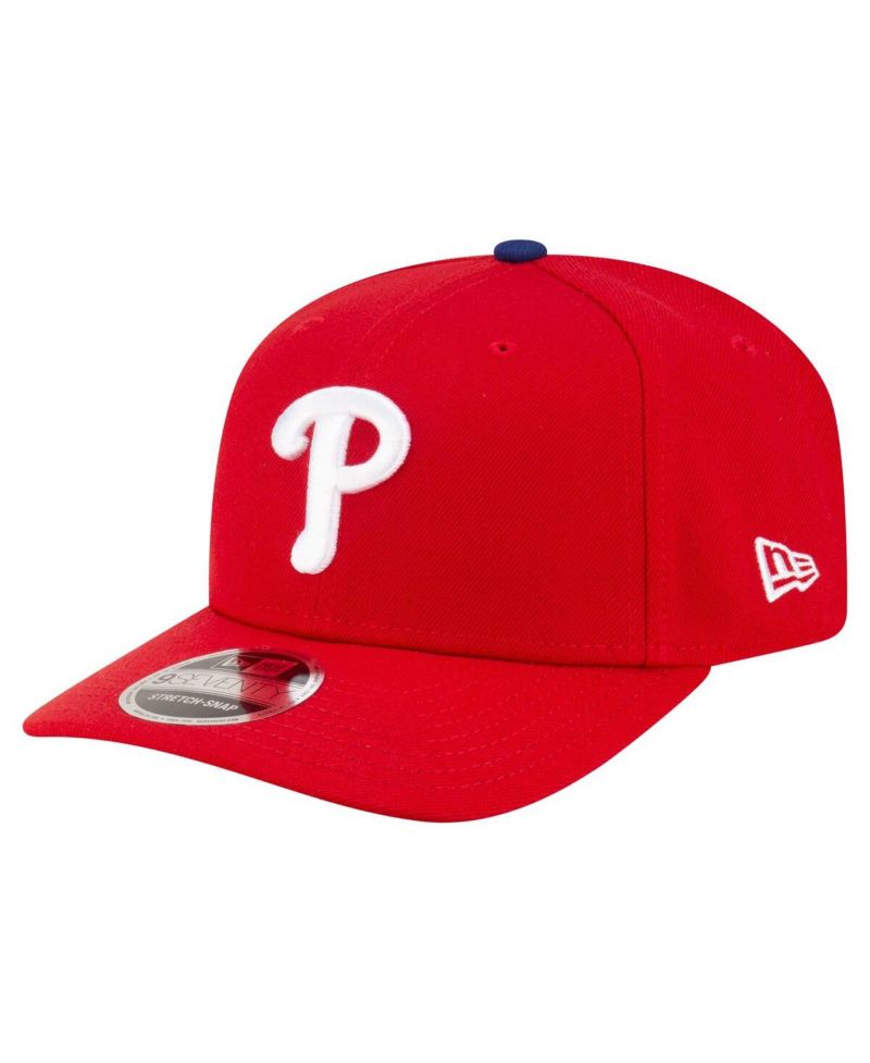Men's Red Philadelphia Phillies Player Replica 9SEVENTY Adjustable Hat
