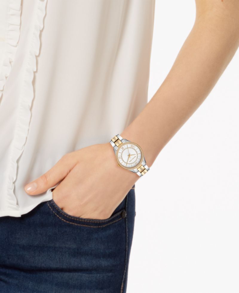 Women's Mini Lauryn Two-Tone Stainless Steel Bracelet Watch 33mm