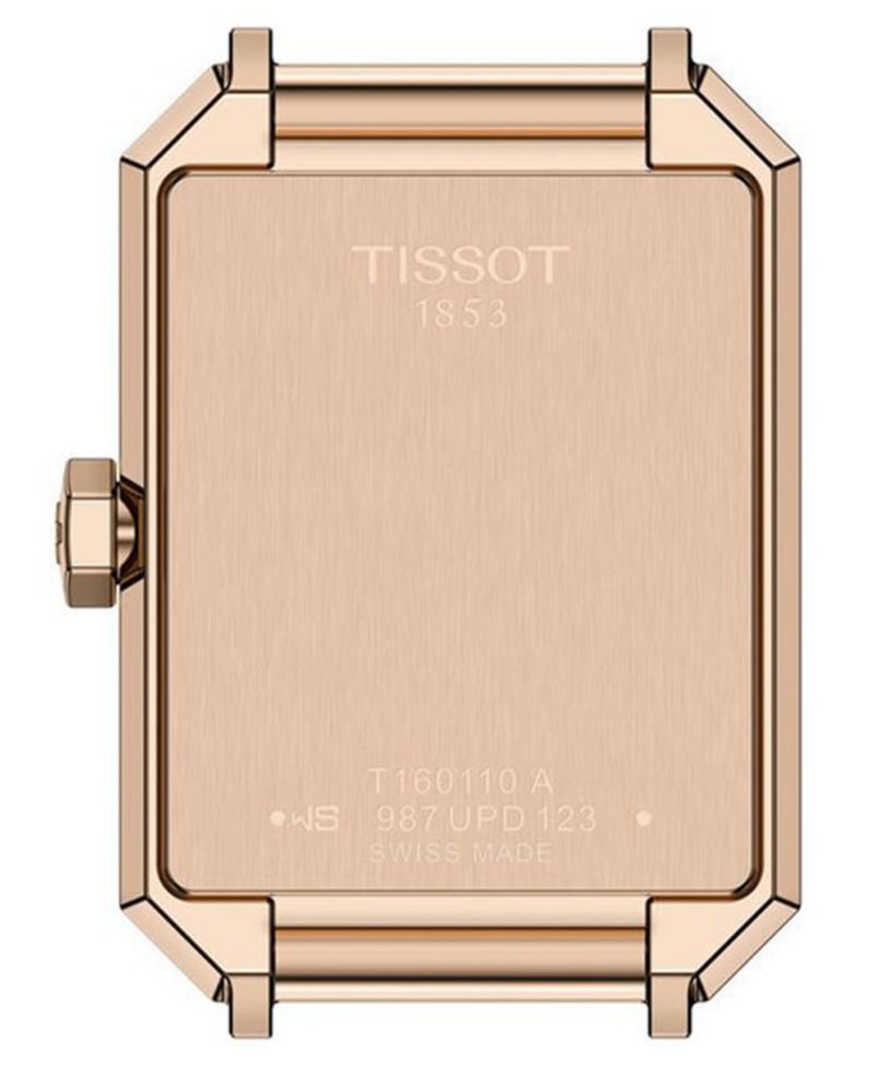 Women's Rectangular Silver Stainless Steel Watch 21.8mm