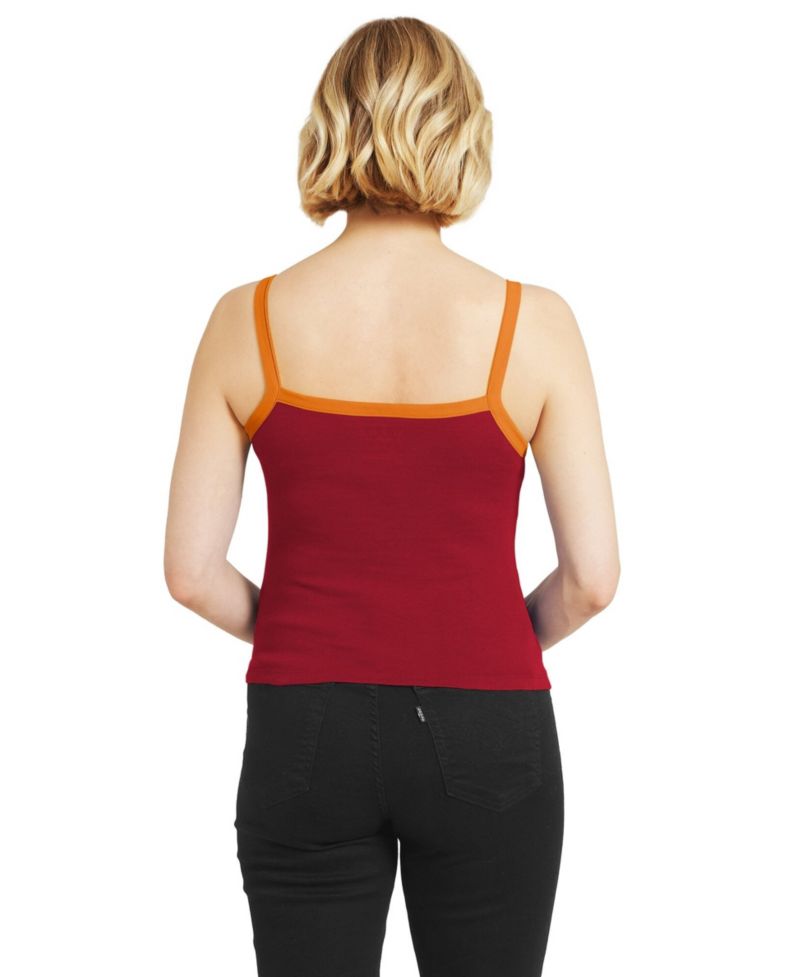 Women's Red Tampa Bay Buccaneers Color block Tank Top