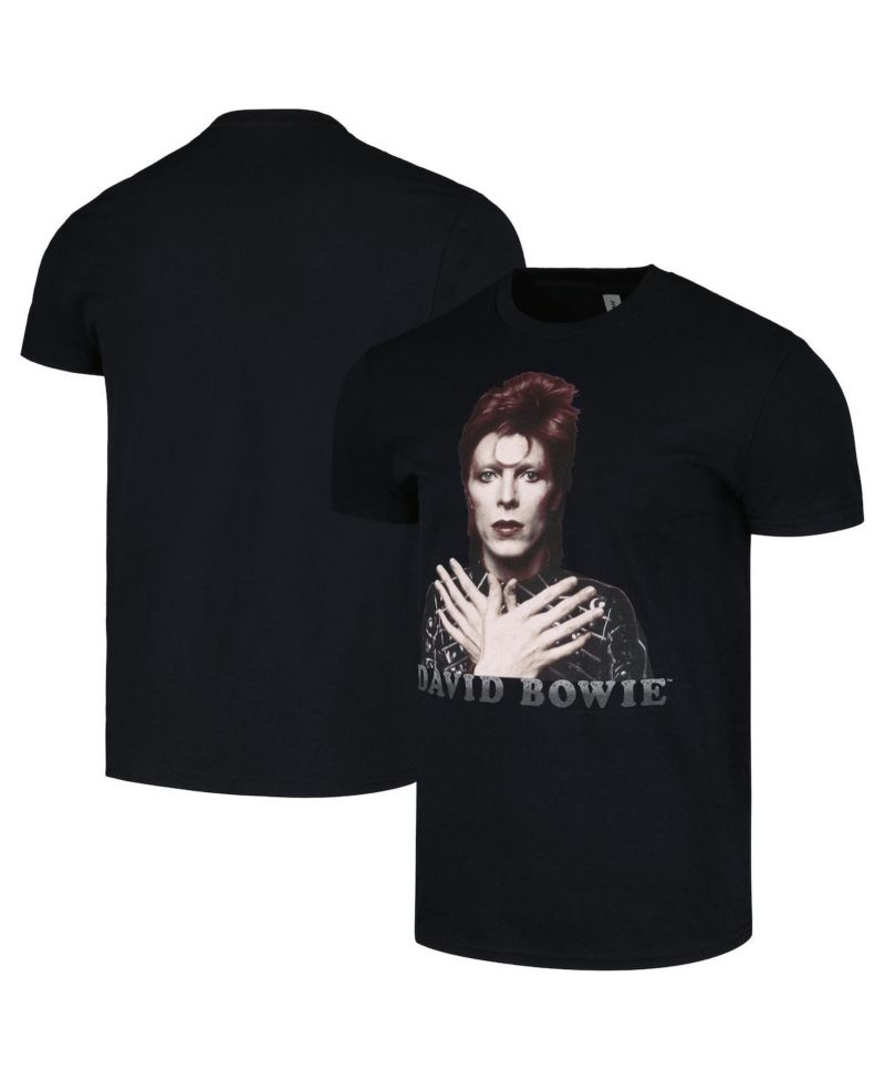 Men's and Women's Black David Bowie Ziggy 1973 T-Shirt