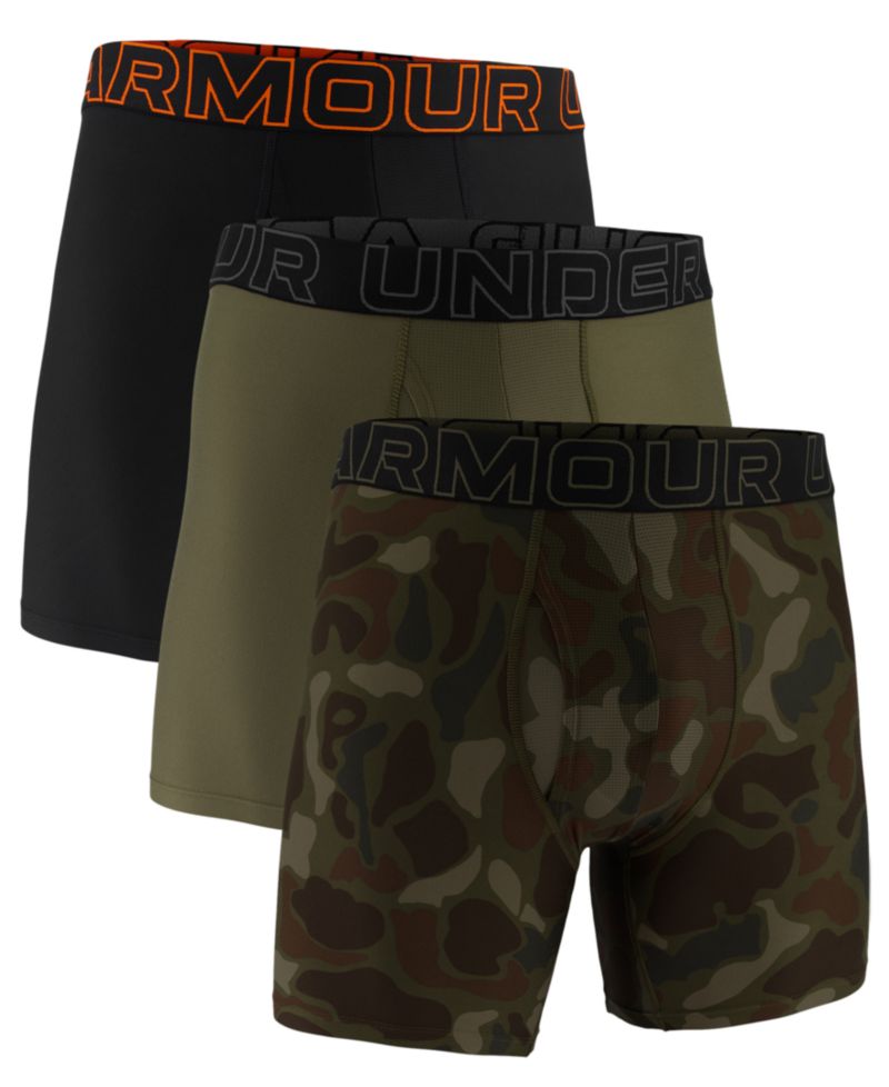 Men's 3-Pk. Performance Tech 6" Boxer Briefs